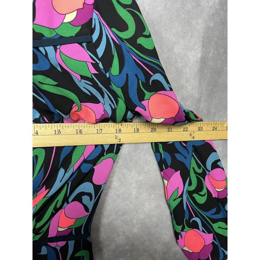 Kate Spade Floral Swirl Mini Dress SZ 4 - Picture 8 of 10
